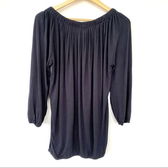 Michael Kors top with 3/4 length sleeves, wide neckline, loose fit, knit - Picture 4 of 7